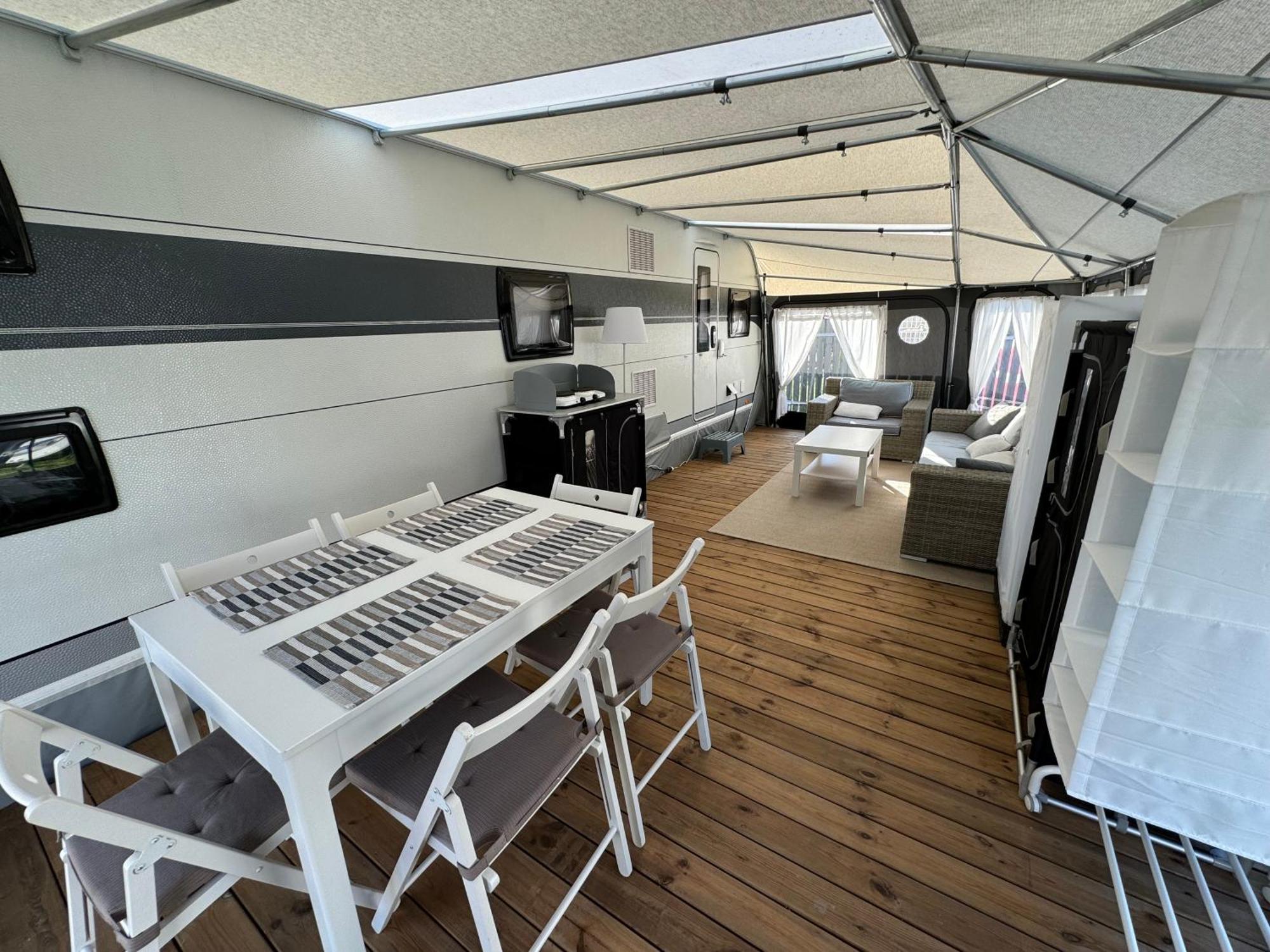 Villa Przyczepa 2022 Molo Surf Jastarnia Exterior foto
